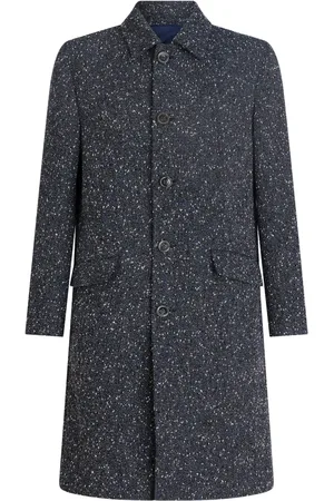 Etro Abrigo con botones y ribetes en contraste