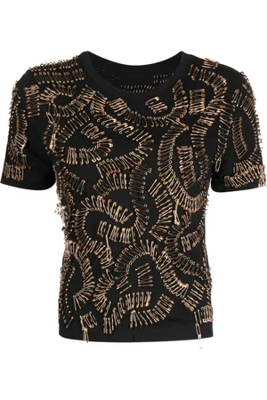 Cynthia Rowley Playera con imperdible