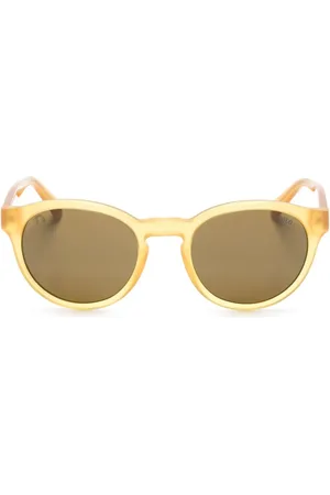 Ralph Lauren Lentes de sol con armazón estilo pantos y micas oscuras