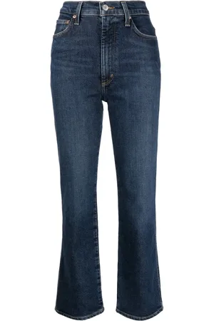 AGOLDE Jeans acampanados con tiro alto