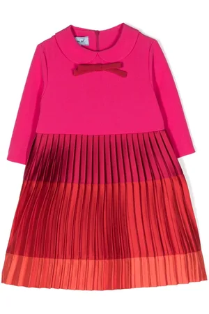 Mimisol Vestido con pliegues y detalle de moño