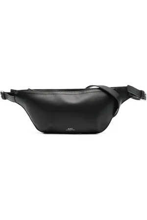 A.P.C. Cangurera mediana con logo estampado