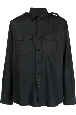 Ralph Lauren Camisa con cuello de pico y botones