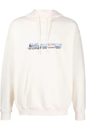 Drôle de Monsieur Hoodie con estampado gráfico