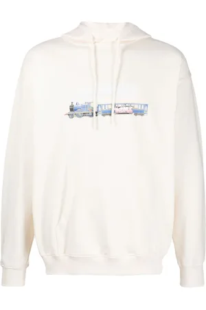 Drôle de Monsieur Hoodie con estampado gráfico