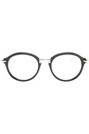 Thom Browne Lentes con armazón pantos transparente