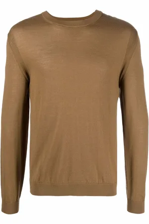 Woolrich Suéter de tejido fino con cuello redondo