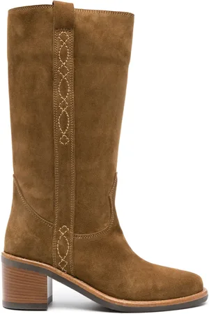 Ash Botas de gamuza con tacón de 60mm