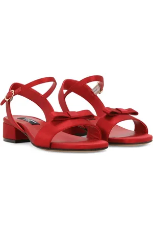 Dolce & Gabbana Sandalias con placa del logo