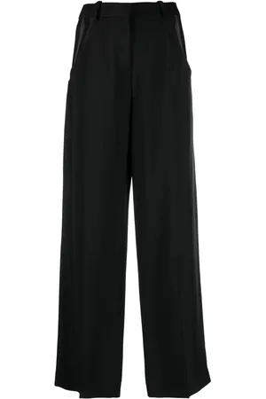 MUGLER Pantalones anchos con aberturas