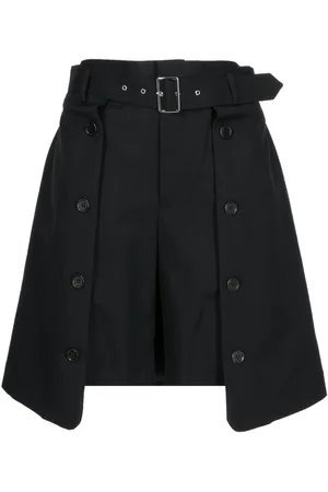 NOIR KEI NINOMIYA Bermudas con cinturón