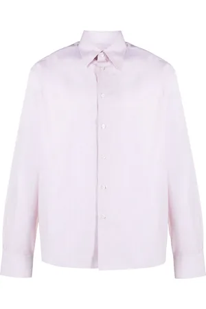 Lanvin Camisa con rayas diplomáticas estampadas