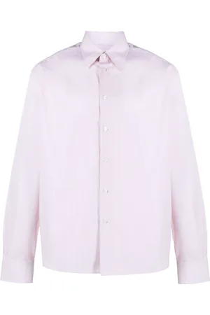 Lanvin Camisa con rayas diplomáticas estampadas