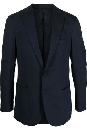 Boggi Milano Blazer con solapas de muesca y botones