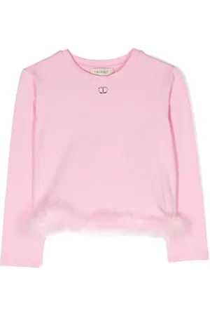 Twin-Set Playera con placa del logo