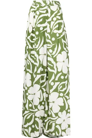 FAITHFULL THE BRAND Pantalones palazzo Felicity con estampado floral