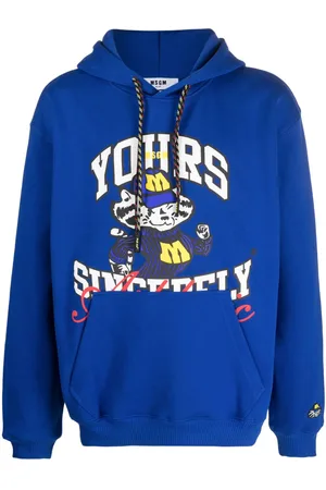 Msgm Hoodie con estampado gráfico