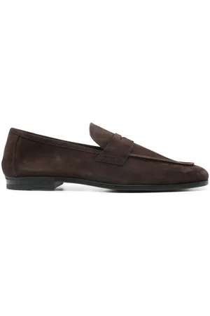 Tom Ford Mocasines penny de gamuza