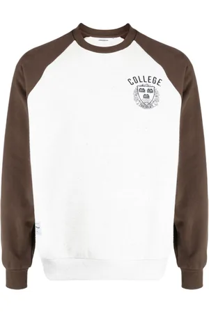 Chocoolate Sudadera con estampado gráfico y paneles