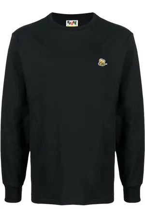 A Bathing Ape Playera con detalle de parche