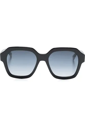 Missoni Lentes de sol con armazón rectangular y micas degradadas