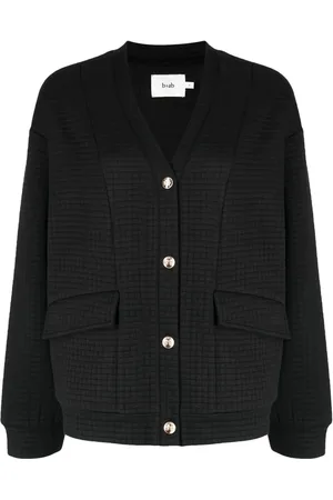 B+AB Chamarra oversize con cuello en V