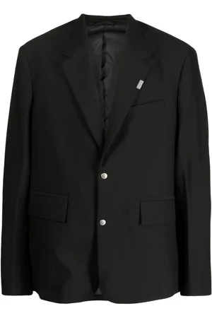 Izzue Blazer con botones y placa del logo