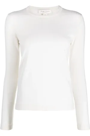 Ralph Lauren Suéter de cachemira cuello redondo