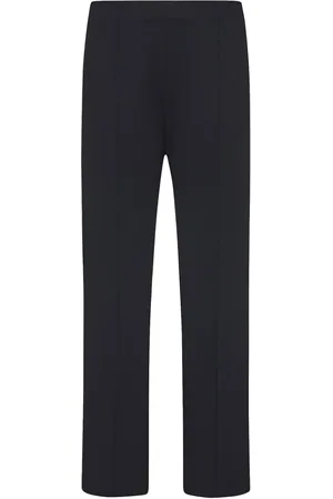 ROSETTA GETTY Pantalones rectos con pretina elástica