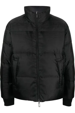 Emporio Armani Chamarra capitonada con diseño reversible