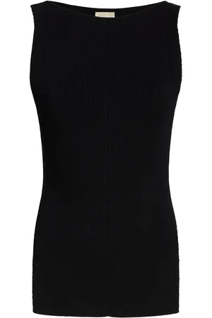 Khaite Top tejido de canalé The Evelyn