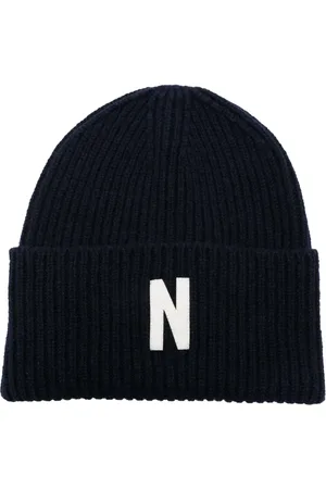 Norse projects Gorro con logo bordado