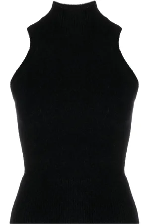 Patou Top tejido con cuello de tortuga