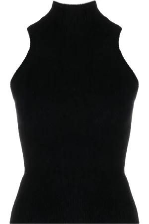 Patou Top tejido con cuello de tortuga