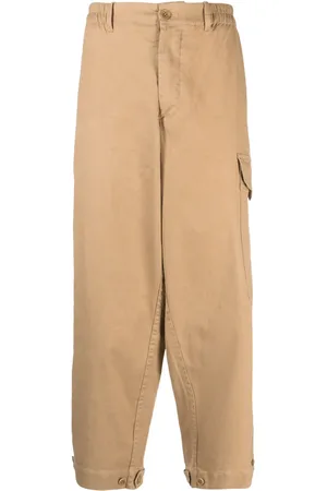 YMC Pantalones capri con pretina elástica