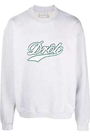 Drôle de Monsieur Sudadera con logo bordado