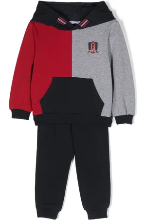 PATACHOU Traje deportivo con capucha y diseño en color block