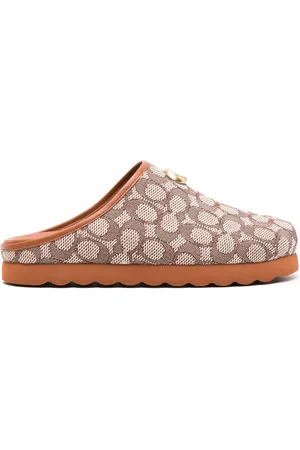 Coach Slippers con monograma