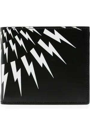 Neil Barrett Cartera con motivo Thunderbolt
