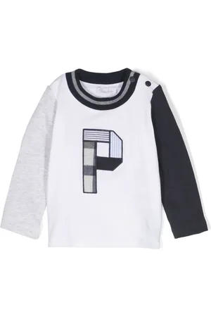 PATACHOU Playera manga larga con diseño color block