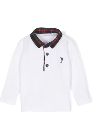 PATACHOU Playera tipo polo manga larga
