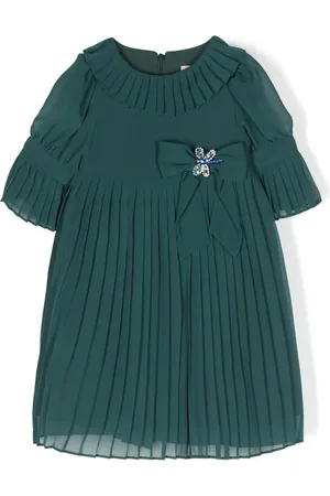 PATACHOU Vestido con pliegues y detalle de moño