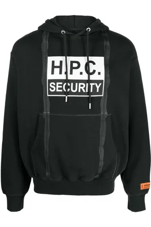Heron Preston Hoodie H.P.C Security Tape