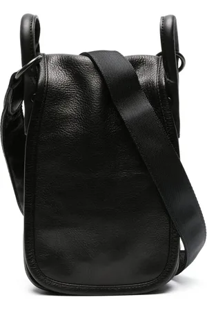 YOHJI YAMAMOTO Bolsa de hombro con efecto texturizado