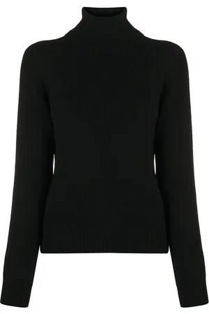 Saint Laurent Suéter de cachemira con cuello de tortuga