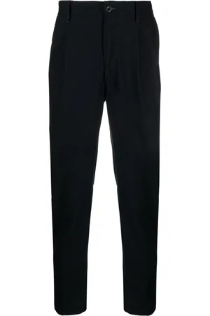 Incotex Pantalones de vestir con tiro medio