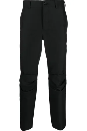 Comme des Garçons Pantalones tapered con tiro medio