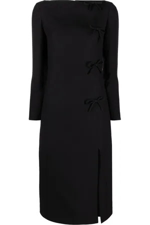VALENTINO GARAVANI Vestido midi con detalle de moño