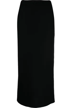 YOHJI YAMAMOTO Falda lápiz con cintura alta