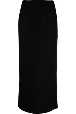 YOHJI YAMAMOTO Falda lápiz con cintura alta